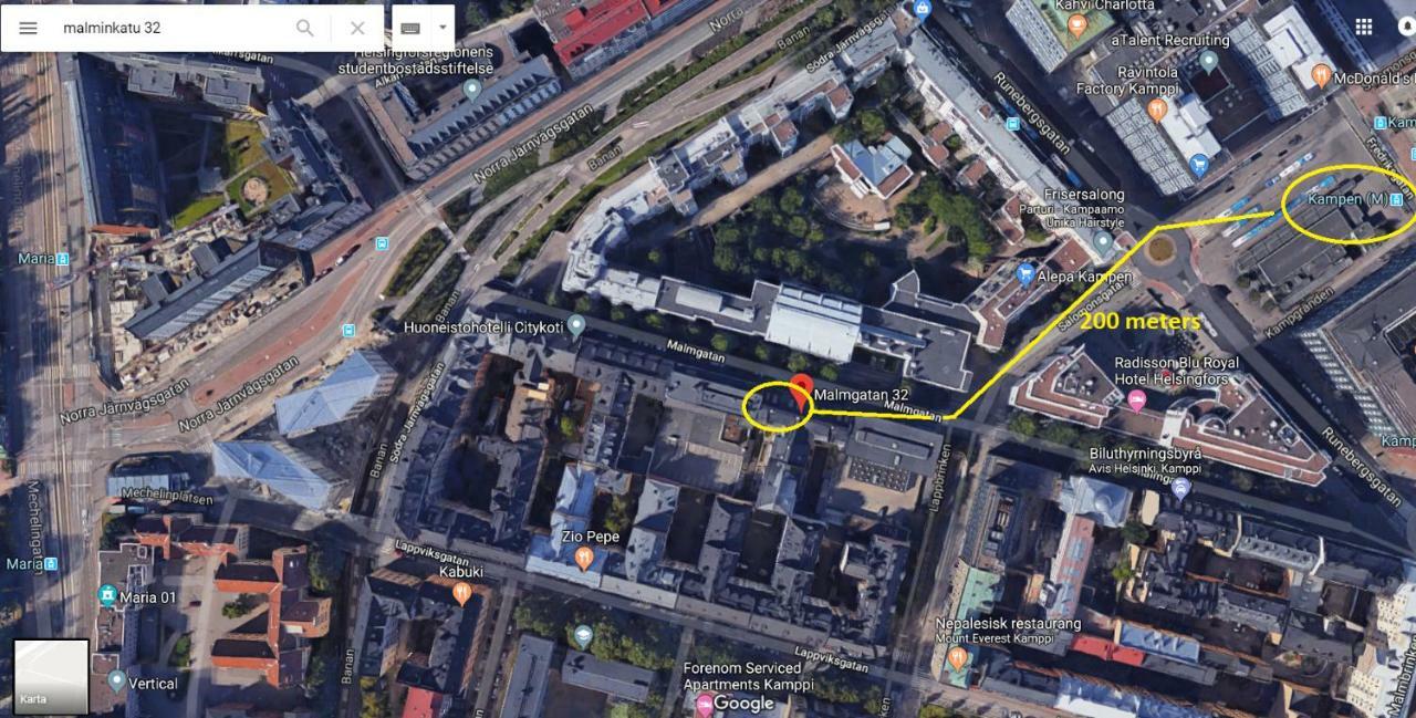 Studio In Helsinki City Center公寓 外观 照片
